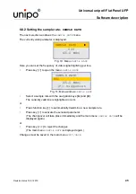 Preview for 47 page of unipo UFP 6" Operating Manual