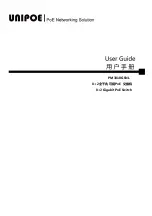 Unipoe PM3010GSNL User Manual предпросмотр