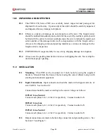 Preview for 10 page of Unipower PDUAC3U-120-04 Operating Manual