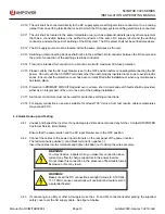 Preview for 10 page of Unipower Scimitar 3000 Series Installation & Operating Manual