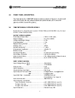 Preview for 9 page of Unipower TMN5000 Operating Manual