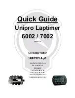 Preview for 1 page of Unipro 6002 Quick Manual