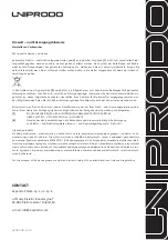 Preview for 19 page of UNIPRODO CON.PAS8-01 User Manual