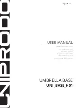 Preview for 1 page of UNIPRODO UNI BASE H01 User Manual