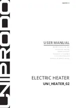 UNIPRODO UNI HEATER 02 User Manual preview