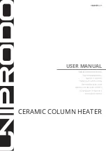 UNIPRODO UNI HEATER 11 User Manual preview