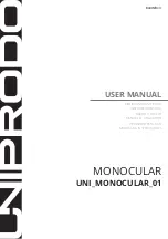 UNIPRODO UNI MONOCULAR 01 User Manual preview