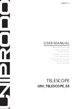 Preview for 1 page of UNIPRODO UNI TELESCOPE 03 User Manual