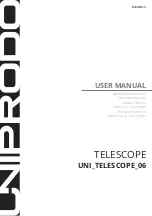 Preview for 1 page of UNIPRODO UNI TELESCOPE 06 User Manual