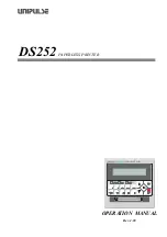 Preview for 1 page of Unipulse DS252 Operation Manual