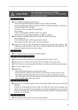 Preview for 4 page of Unipulse F130 Operation Manual