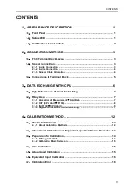 Preview for 6 page of Unipulse F130 Operation Manual