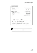 Предварительный просмотр 62 страницы Unipulse F320 Operation Manual