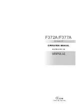 Unipulse F372A Operation Manual предпросмотр