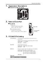 Предварительный просмотр 4 страницы Unipulse F372A Operation Manual