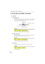 Preview for 61 page of Unipulse F805AT-BC Operation Manual