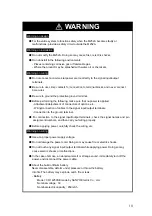 Preview for 4 page of Unipulse M252A Operation Manual