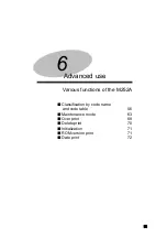 Preview for 66 page of Unipulse M252A Operation Manual