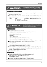 Preview for 4 page of Unipulse M525B Operation Manual