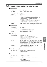 Preview for 84 page of Unipulse M525B Operation Manual