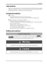 Preview for 2 page of Unipulse TM400 Operation Manual