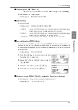 Preview for 24 page of Unipulse TM400 Operation Manual