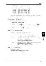 Preview for 42 page of Unipulse TM400 Operation Manual