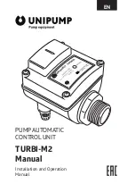 Preview for 1 page of UNIPUMP TURBI-M2 Installation And Operation Manual