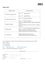 Preview for 5 page of Uniq Accesory UniqCar User Manual