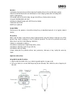 Preview for 2 page of Uniq Accesory UNIQPlay User Manual