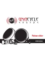 Preview for 1 page of UNiQ Cycle Sounds Platinum edition Owner'S Manual