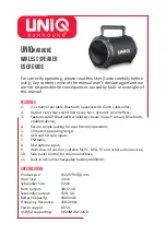 Uniq Surround UNIQkaraoke User Manual preview