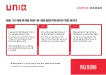 Preview for 4 page of Uniq BUDS PRO User Manual