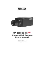 Uniq Camera Link UP-1800DS-CL User Manual preview