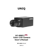 Uniq UC-600CL User Manual предпросмотр