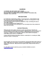 Preview for 3 page of Uniq UC-610 User Manual