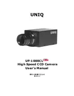 Preview for 1 page of Uniq UF-1000CL User Manual