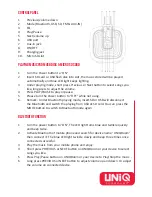 Preview for 2 page of Uniq UNIQboom User Manual