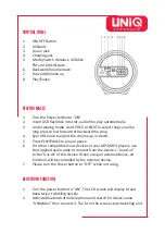 Preview for 2 page of Uniq UNIQMINI User Manual