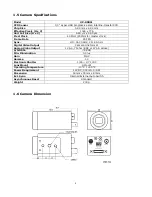 Предварительный просмотр 5 страницы Uniq UP-800CL User Manual