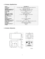 Предварительный просмотр 5 страницы Uniq UP-900DS-CL User Manual