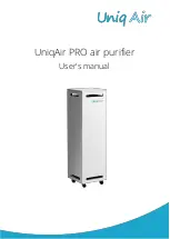 Предварительный просмотр 1 страницы UniqAir PRO User Manual