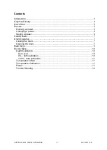 Preview for 2 page of Unique Automation Bathomatic Basic MK3 User Manual