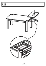 Preview for 3 page of Unique Furniture Goliath Leaf 36511002 Assembly Instruction