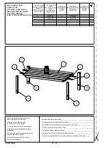 Preview for 2 page of Unique Furniture Nors Table 709-157-1020 Assembly Instruction