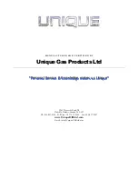 Preview for 2 page of Unique Gas Products UNIQUE UGP 2 Installation And Owner'S Manual