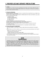 Предварительный просмотр 3 страницы Unique Klasse KOC-1B0K9A27 Service Manual