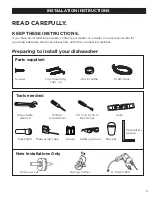 Preview for 3 page of Unique CLASSIC RETRO UGP-24CR DW T Installation Manual