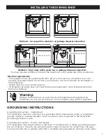 Preview for 7 page of Unique CLASSIC RETRO UGP-24CR DW T Installation Manual