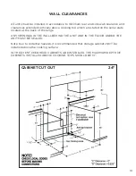 Предварительный просмотр 19 страницы Unique Classic RETRO UGP-24CR OF1 W Owner'S Manual